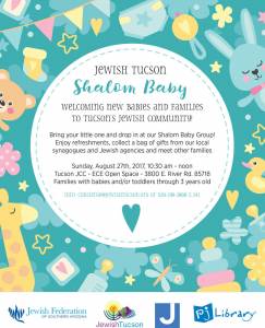 Jewish Tucson Shalom Baby @ Tucson J | Tucson | Arizona | United States