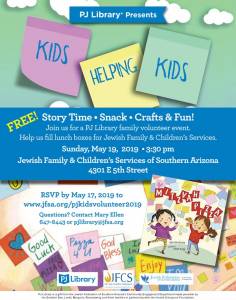 KIDS HELPING KIDS @ Jewish Family & Children's Services of Southern Arizona | Tucson | Arizona | United States