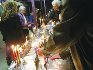 100 Menorah Shabbat Services @ Temple Emanu-El with Congregation Or Chadash @ Temple Emanu-El